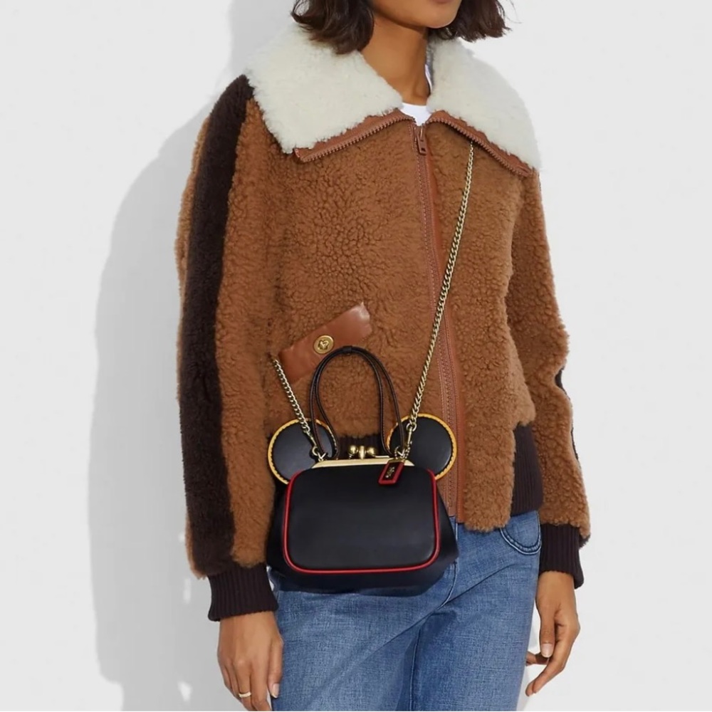 Coach mickey kisslock bag